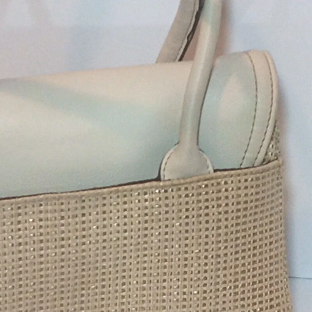 liz claiborne Shoulder Bag Handbag Purse Almond Beige